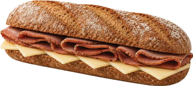 Kepekli Rustik Ekmekte Dana Füme Dil ve Tost Peyniri
